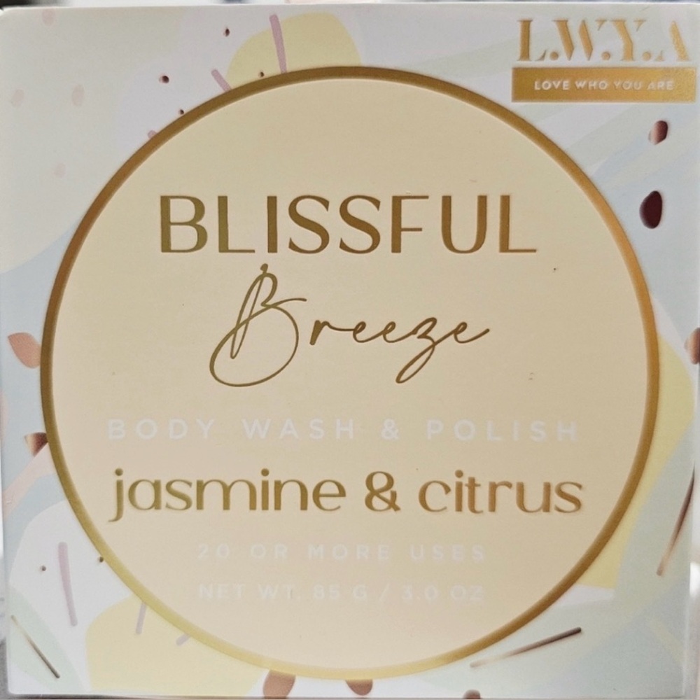 L.W.Y.A. Blissfull Breeze Body Wash & Polish - Jasmine & Citrus 🍊 🍋‍🟩